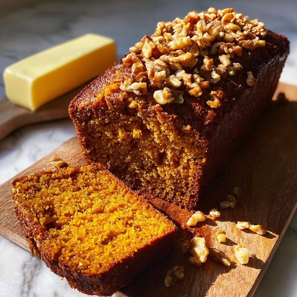 Pumpkin Bread with Walnuts Recipe - Recipe Image