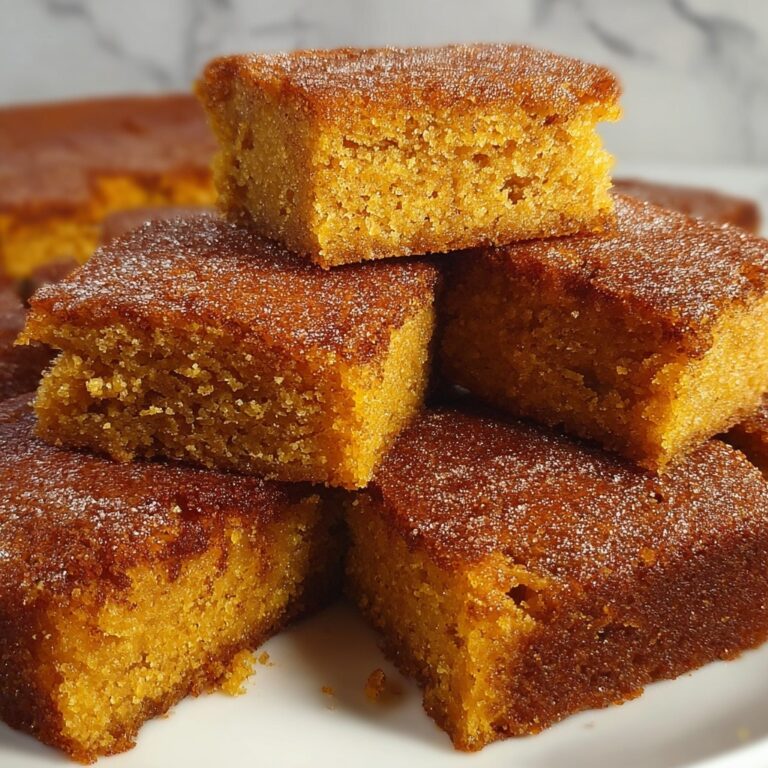 Pumpkin Snickerdoodle Blondies Recipe
