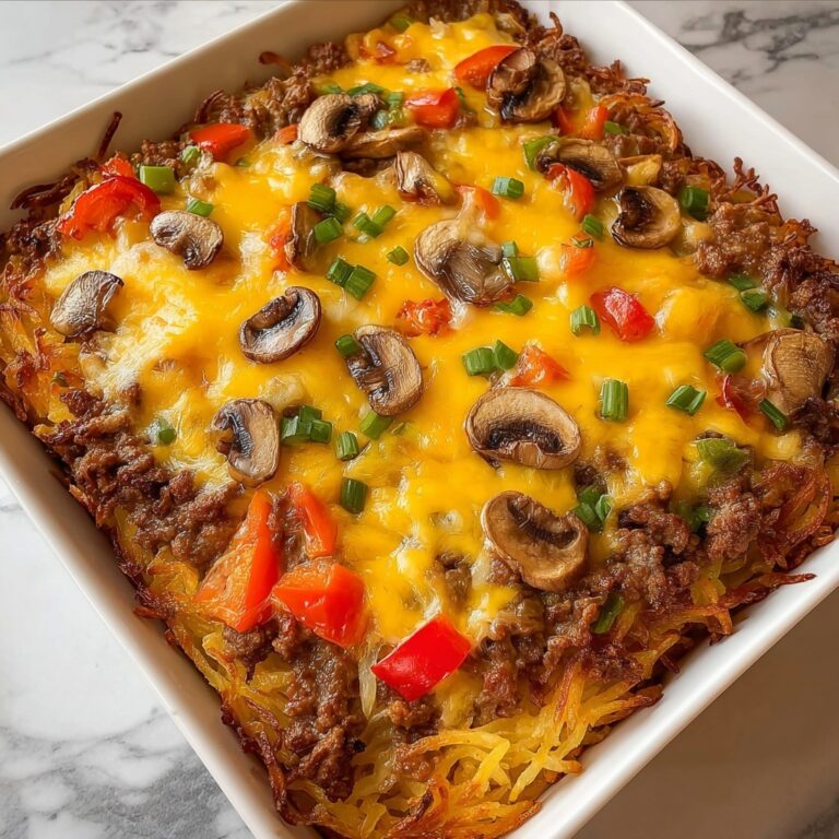 Philly Cheese Steak Casserole Recipe: 5 Savory Layers to Love Recipe