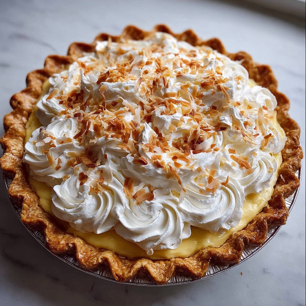 Grandma's Coconut Cream Pie Recipe: 7 Sweet Memories to Savor Recipe - Recipe Image