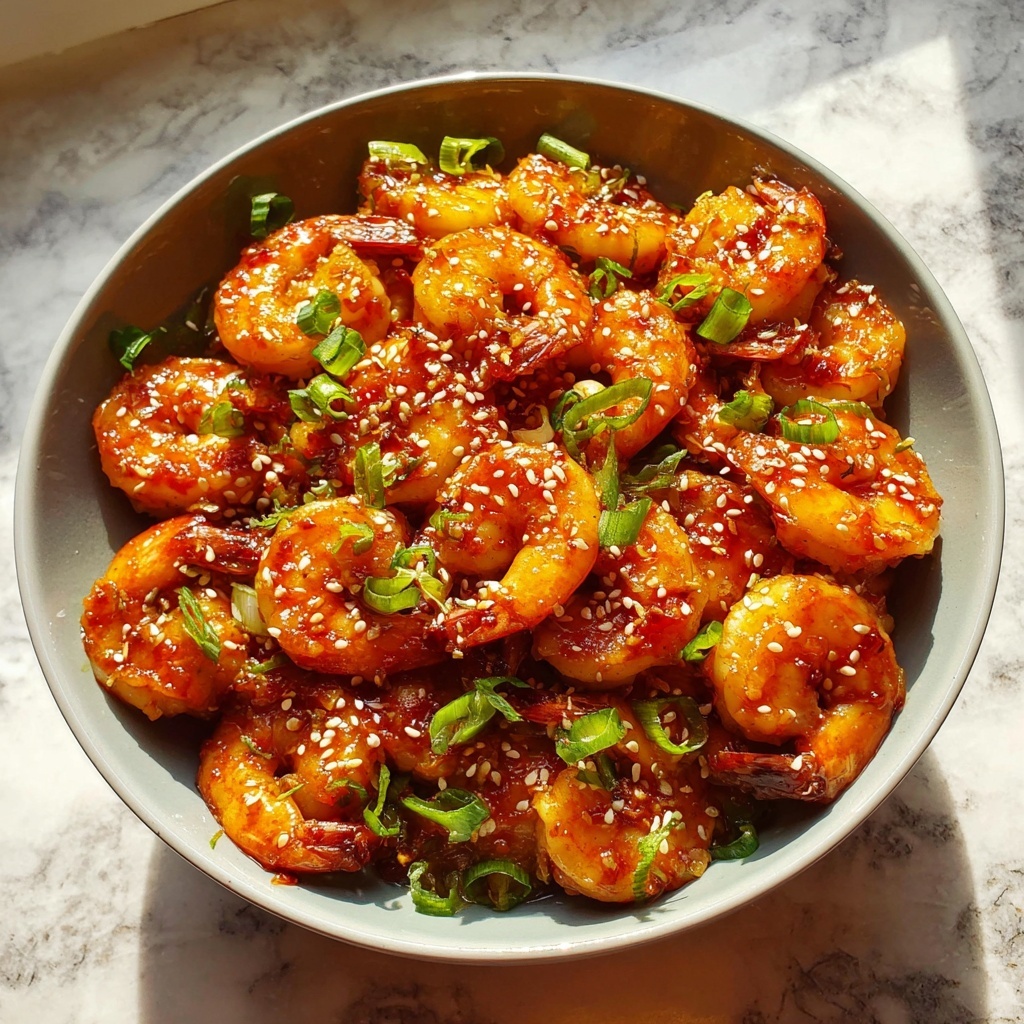Sweet Spicy Gochujang Shrimp Recipe for a Flavor Explosion Recipe - Recipe Image
