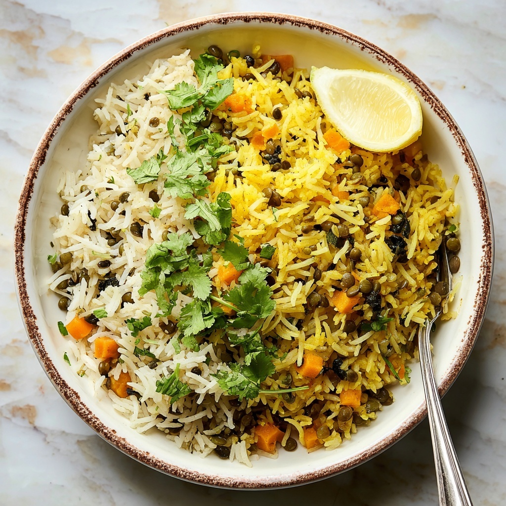 Red Lentil and Basmati Rice Curry Casserole Recipe - Recipe Image