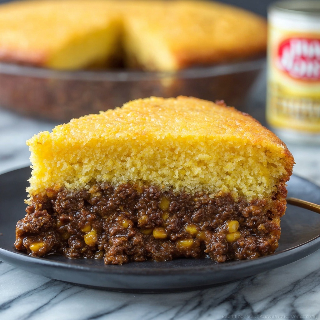 Sloppy Joe Cornbread Casserole Recipe - Recipe Image