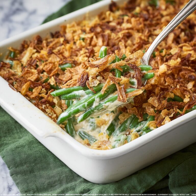 Easy Green Bean Casserole Recipe