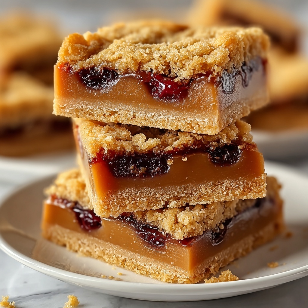 Peanut Butter and Jelly Bars Recipe - Recipe Image