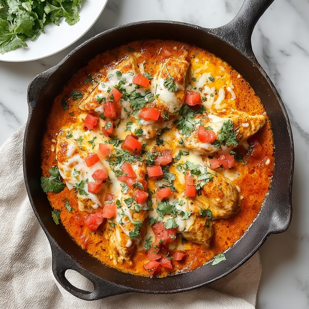 Skillet Chicken Con Queso Recipe - Recipe Image