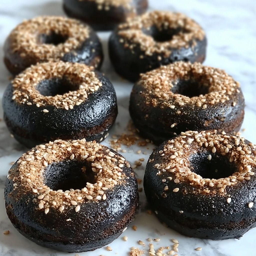 Black Russian Bagels with Coffee and Cocoa Recipe - Recipe Image