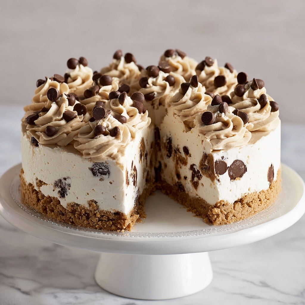 Chocolate Chip Cookie Ice Cream Cake Recipe - Recipe Image
