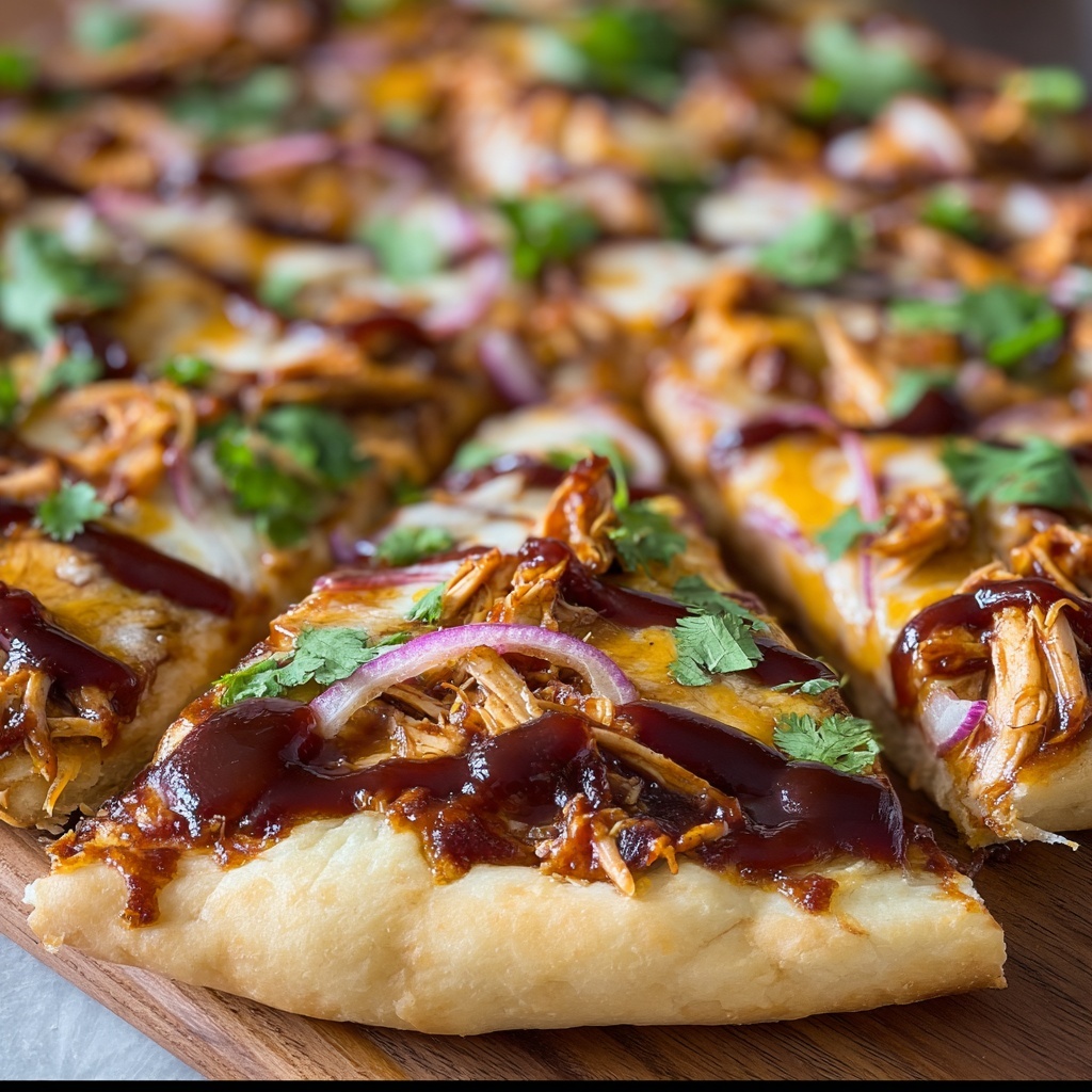 BBQ Chicken Pizza Delight Recipe - Recipe Image