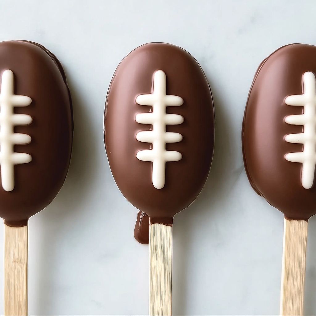 Football Pops: Tailgating Delight Everyone Will Love Recipe - Recipe Image