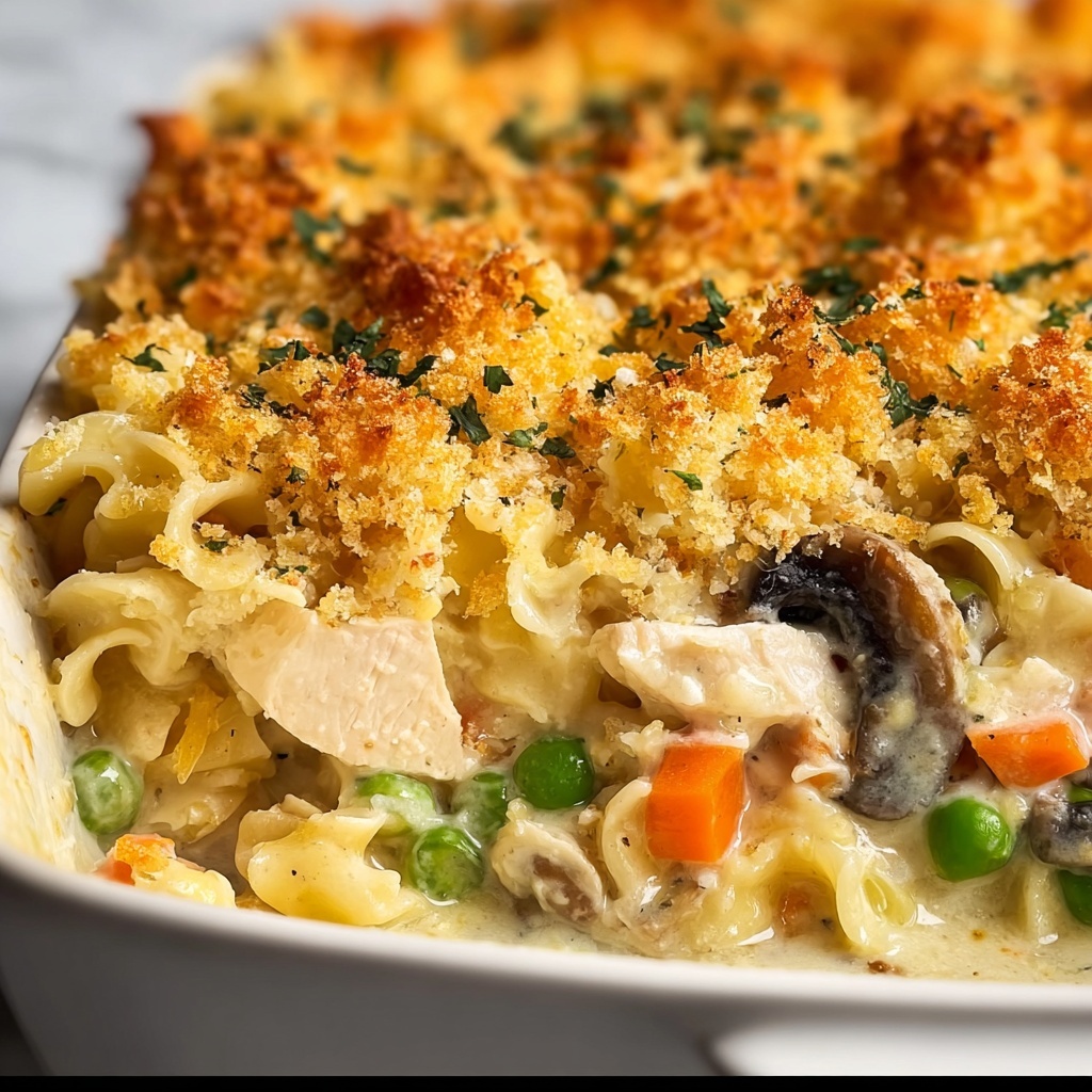 Chicken Noodle Casserole Recipe - Recipe Image