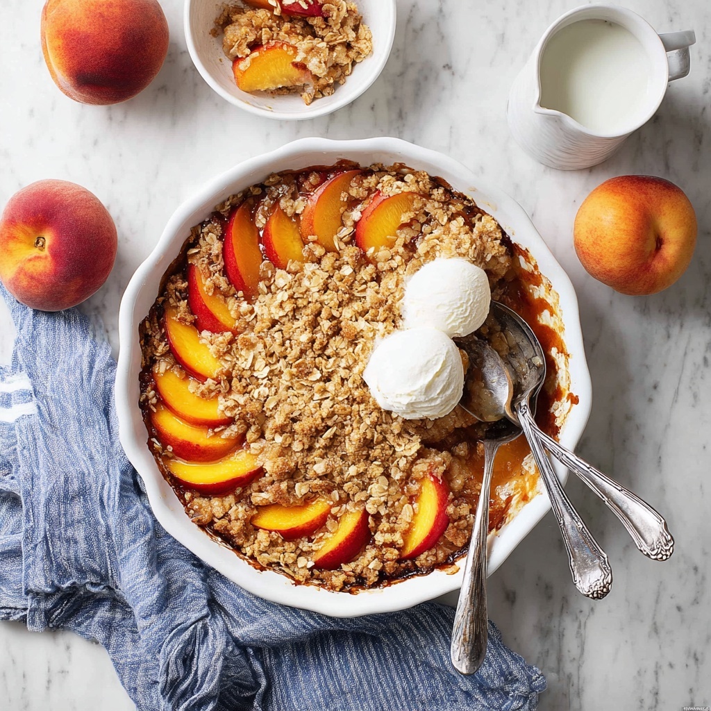 Peach Crisp Recipe - Recipe Image