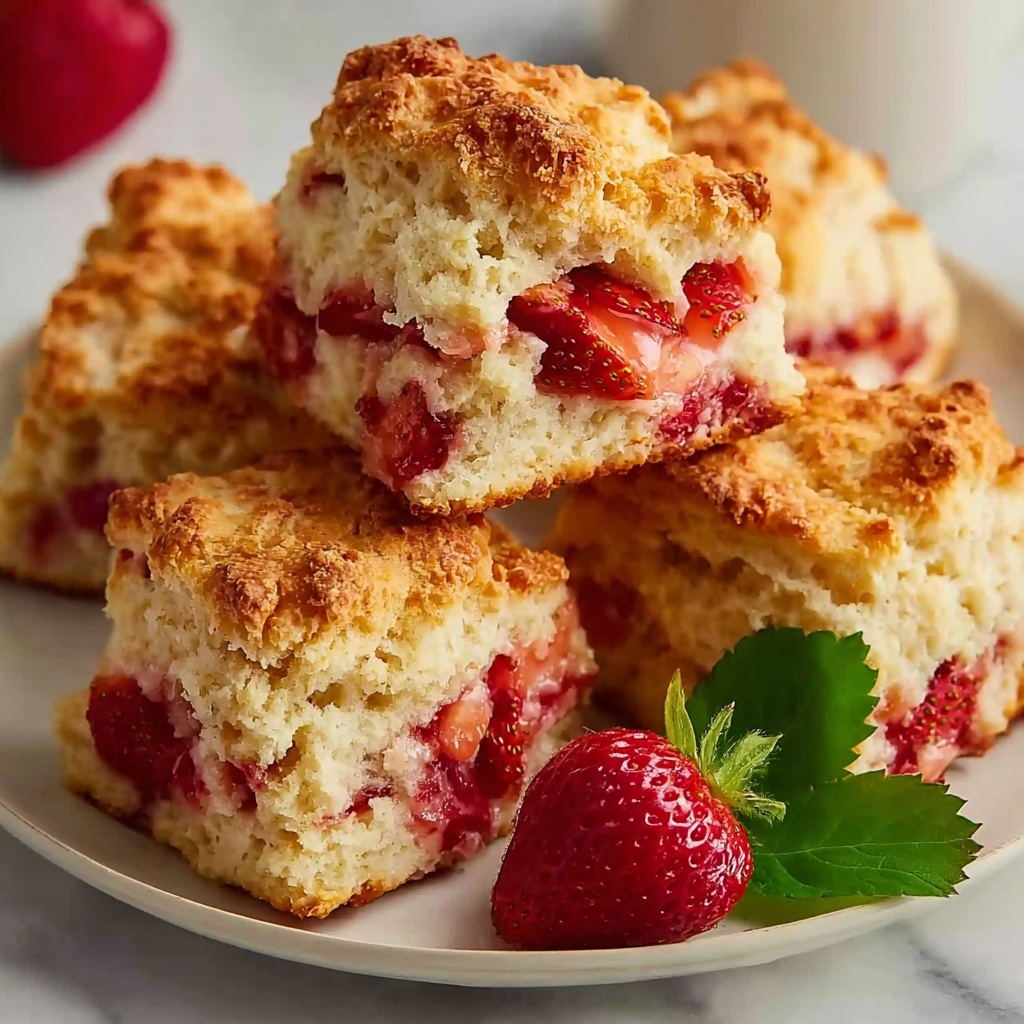 Strawberry Butter Swim Biscuits Recipe - Recipe Image