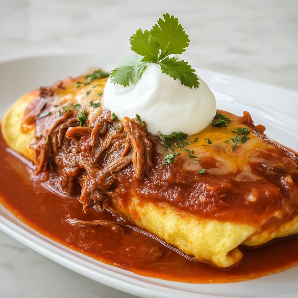 Chile Colorado Burritos Recipe - Recipe Image