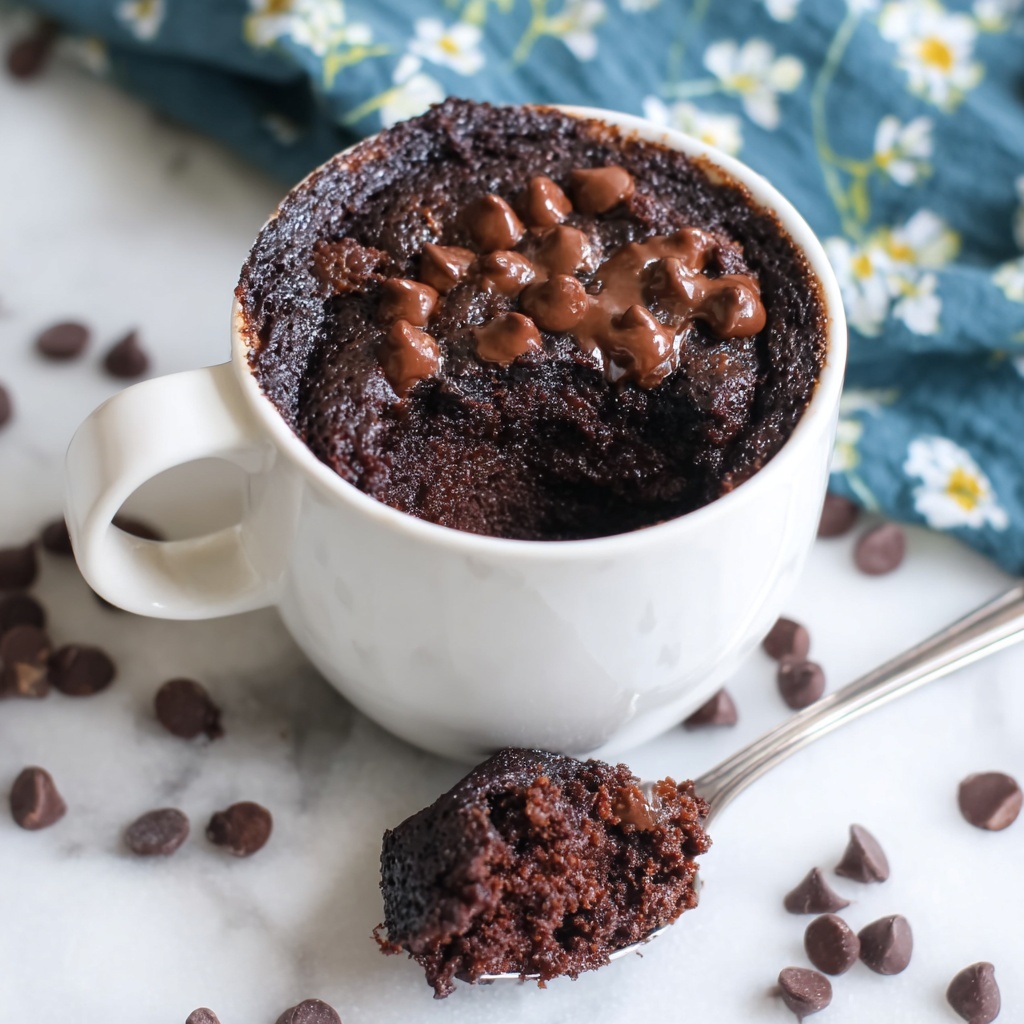 Chocolate Mug Cake Recipe - Recipe Image