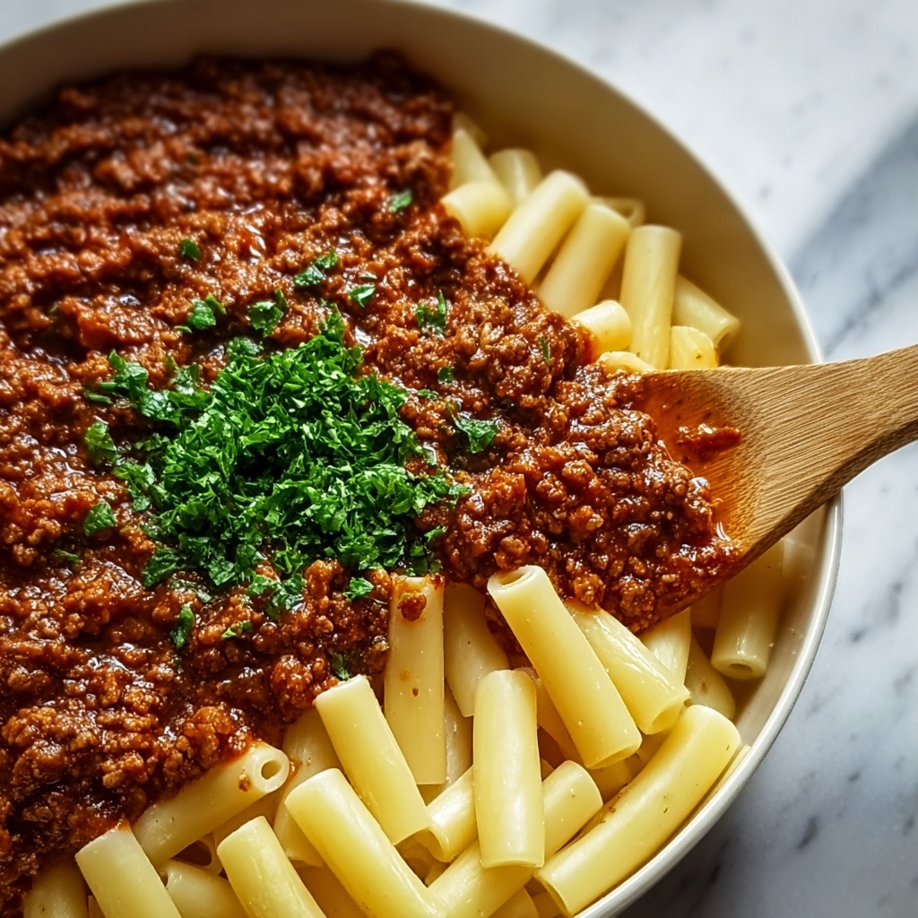Homemade Bolognese Sauce Recipe - Recipe Image