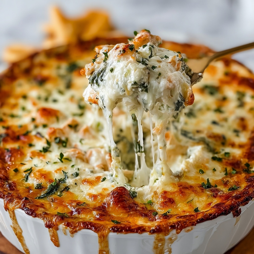 Pappadeaux Crab and Spinach Dip Recipe - Recipe Image