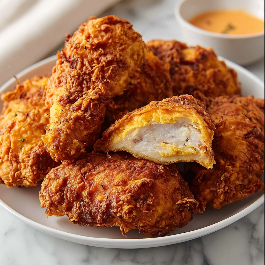 The Best Oven Fried Chicken Recipe - Recipe Image
