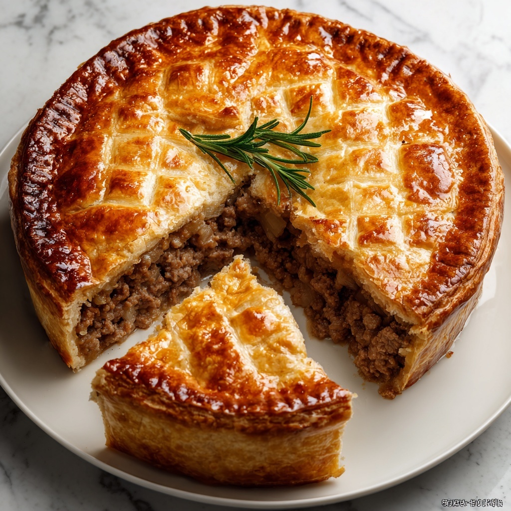 Classic Tourtière: French-Canadian Meat Pie Recipe - Recipe Image