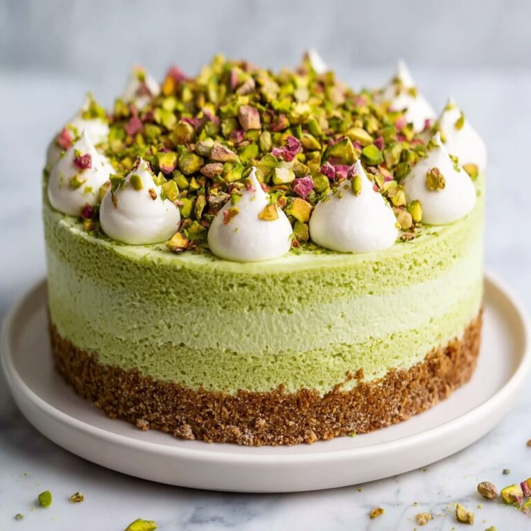 Easy No-Bake Pistachio Cheesecake Recipe