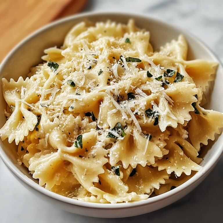 Garlic Parmesan Pasta Recipe