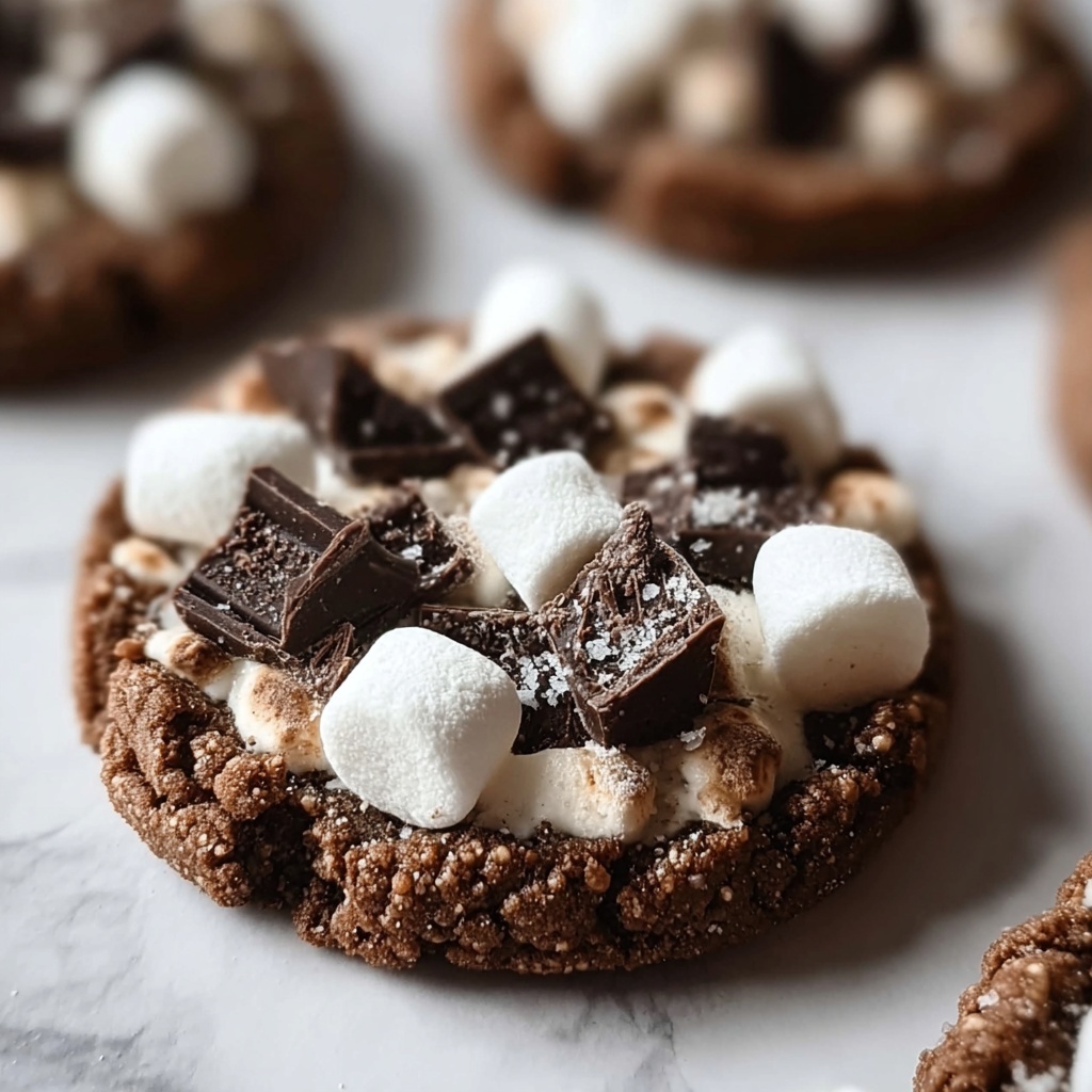 Chocolate Marshmallow Bliss Cookies That Will Steal Your Heart Recipe - Recipe Image