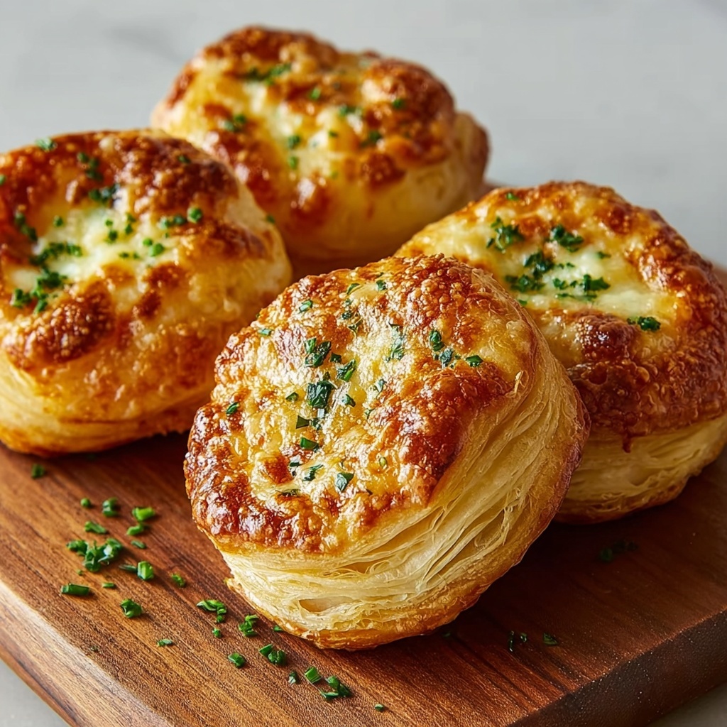 Herb & Cheese Stuffed Puff Pastry Bites Recipe - Recipe Image