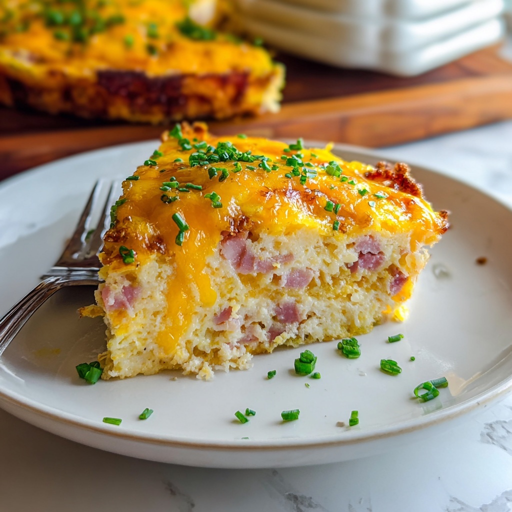 Hash Brown Egg Casserole with Sausage and Cheddar Recipe - Recipe Image