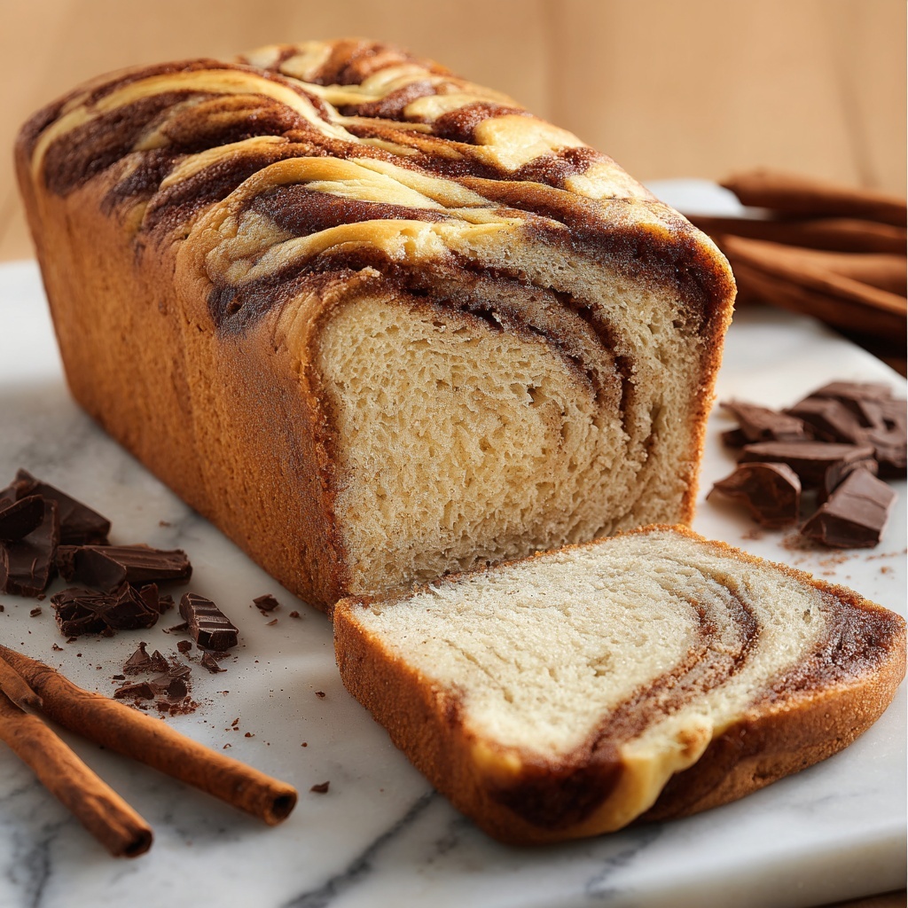 Classic Cinnamon Swirl Banana Bread Recipe - Recipe Image