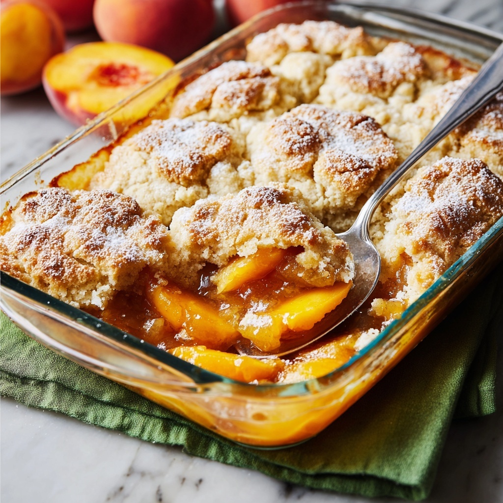Fresh Peach Cobbler Recipe - Recipe Image