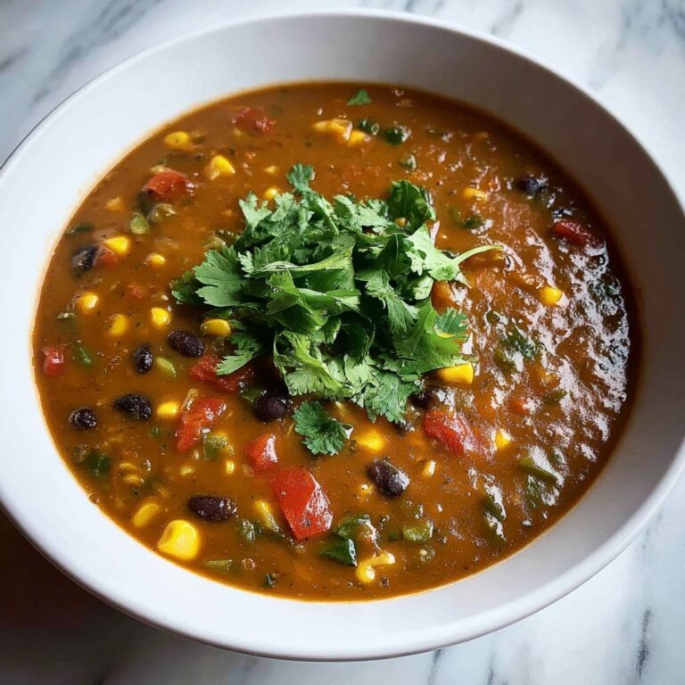 Black Bean Southwest Soup: 5 Steps to Cozy Goodness Recipe