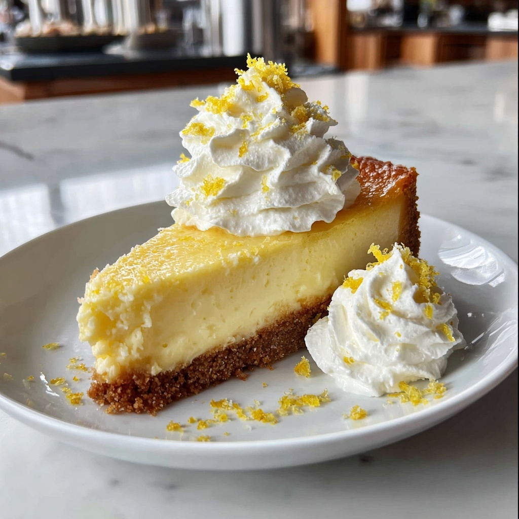 Baby Lemon Cream Cheese Impossible Pie Recipe: Delightful Bliss Recipe - Recipe Image