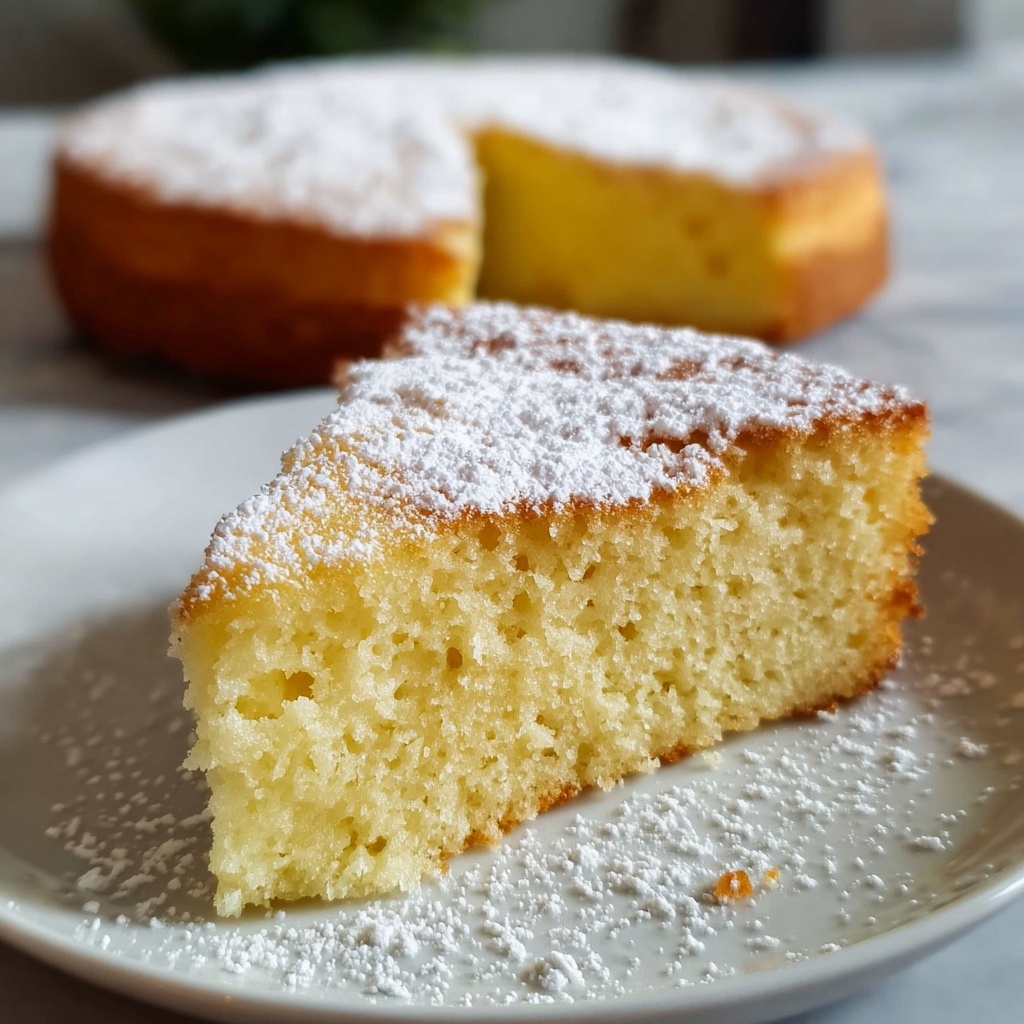 Italian Lemon Ricotta Cake Recipe - Recipe Image