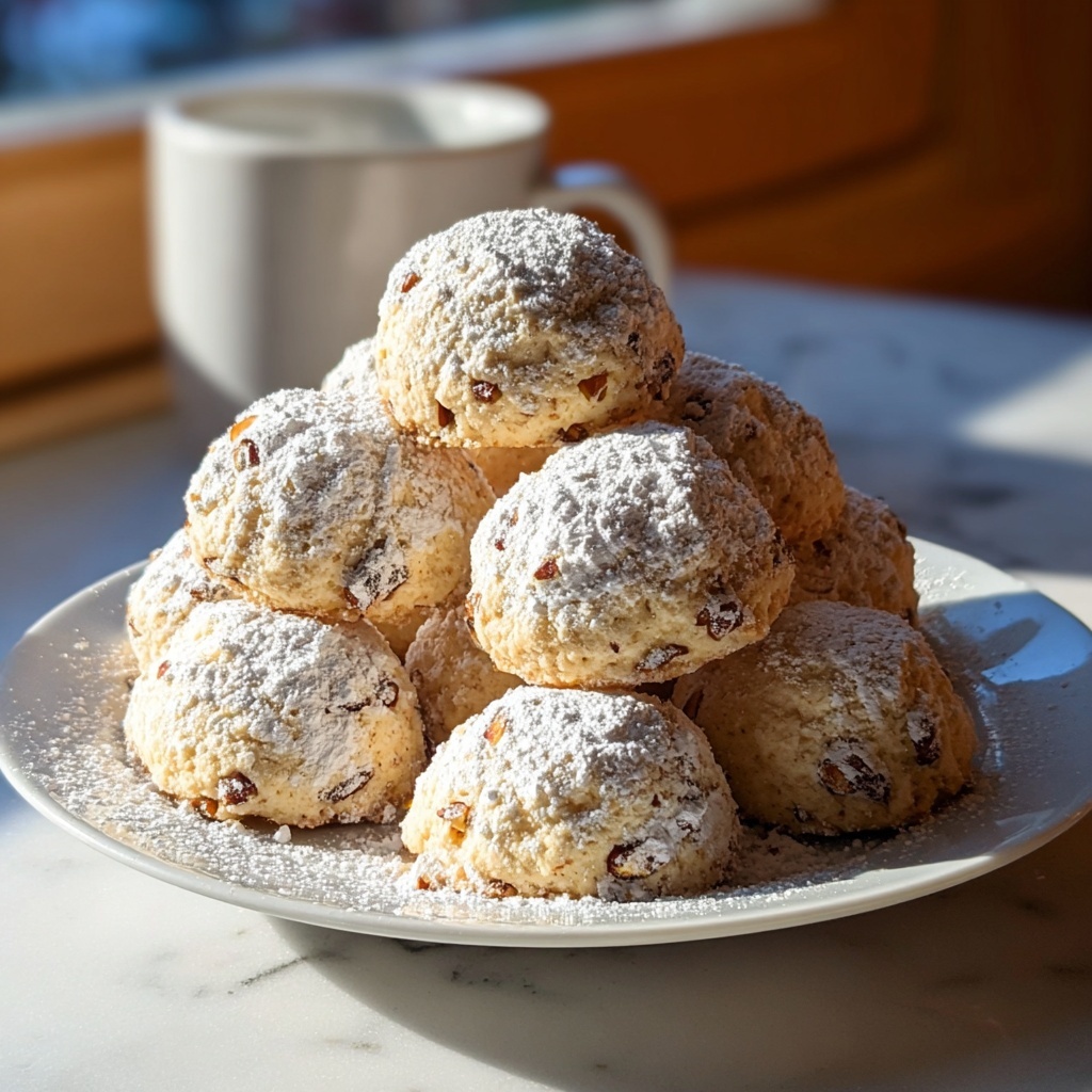 Snowball Cookies Recipe: 5 Delicious Easy Treats Recipe - Recipe Image