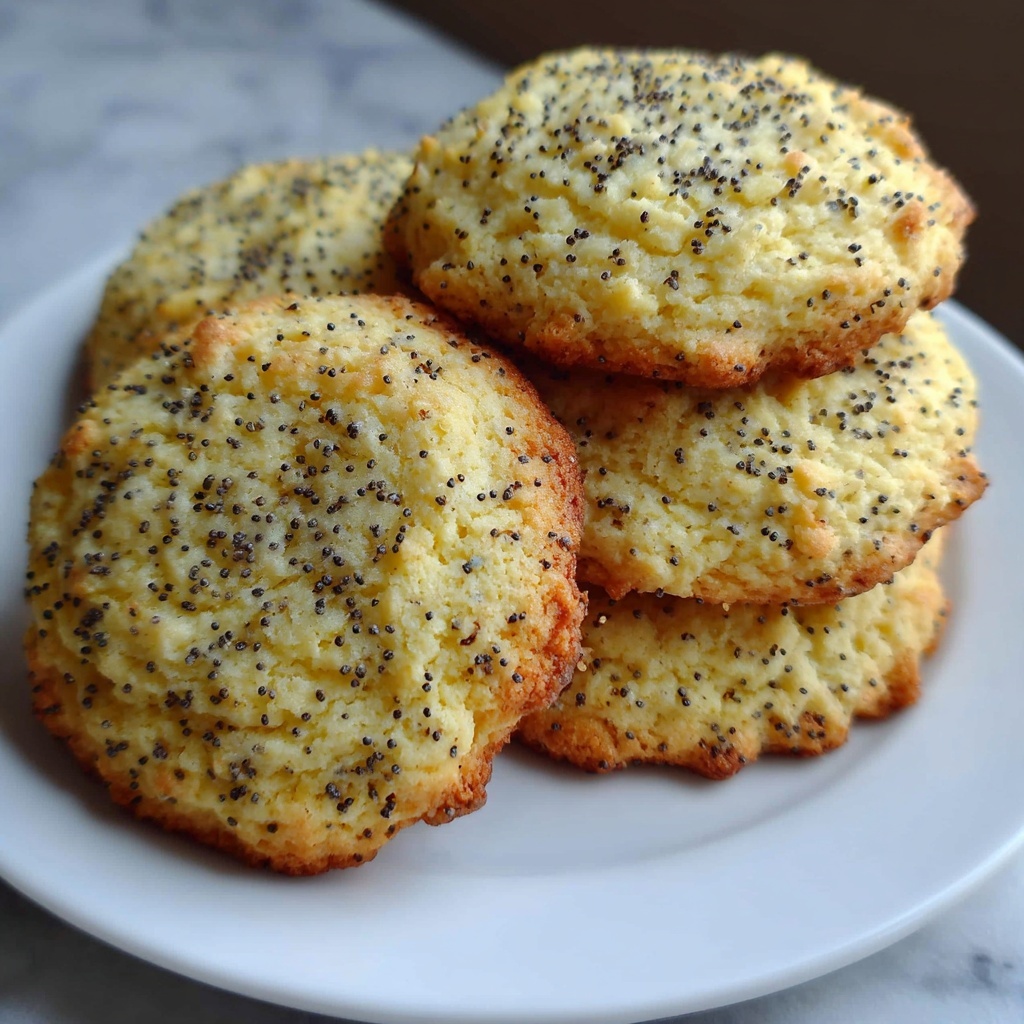 Lemon Poppy Seed Cheesecake Cookies Recipe - Recipe Image