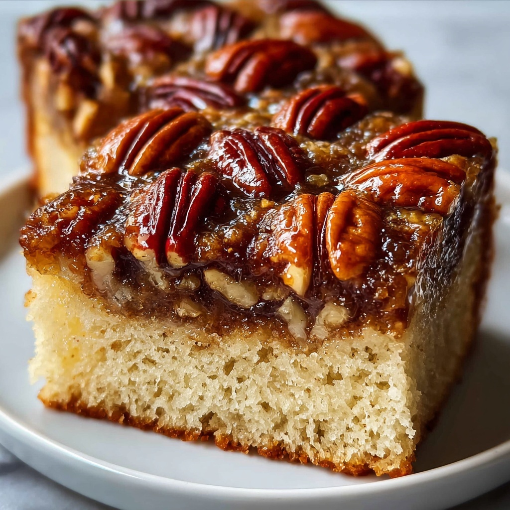 Pecan Upside Down Cake Recipe: 7 Comforting Steps to Delight Recipe - Recipe Image