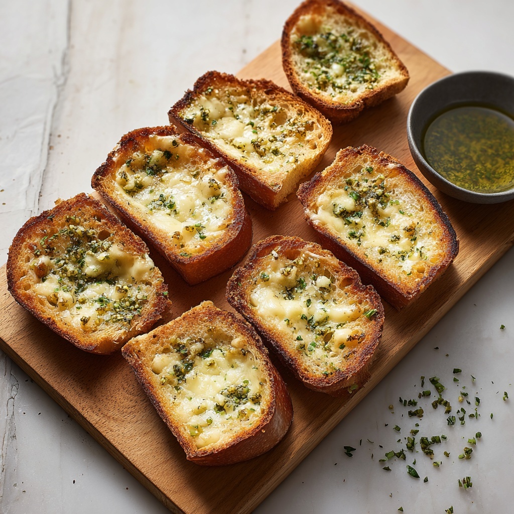 Herbed Garlic Bread Recipe - Recipe Image