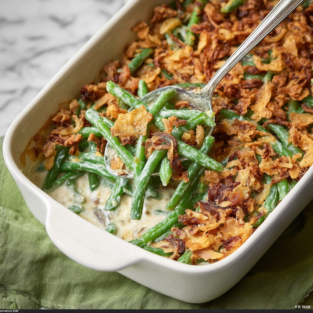 Easy Green Bean Casserole Recipe - Recipe Image