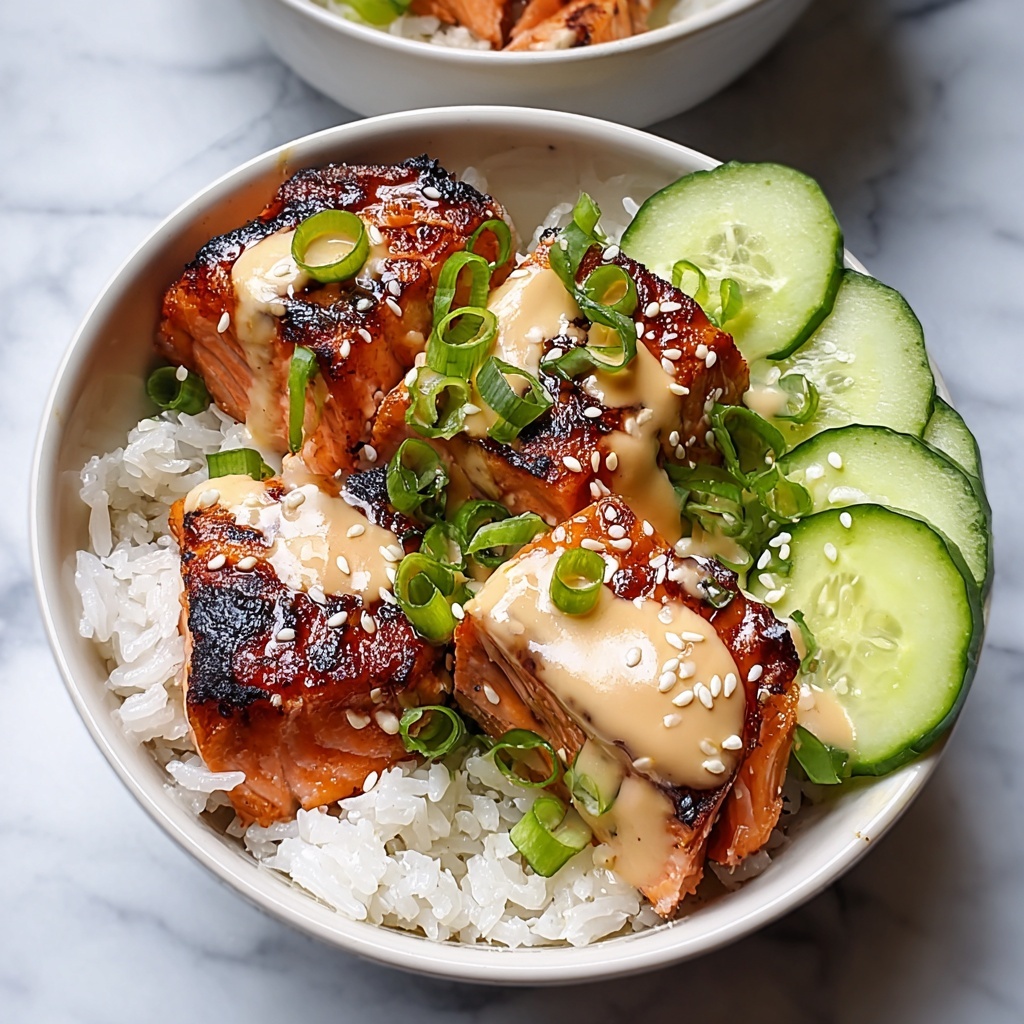 Spicy Salmon Rice Bowl Recipe - Recipe Image
