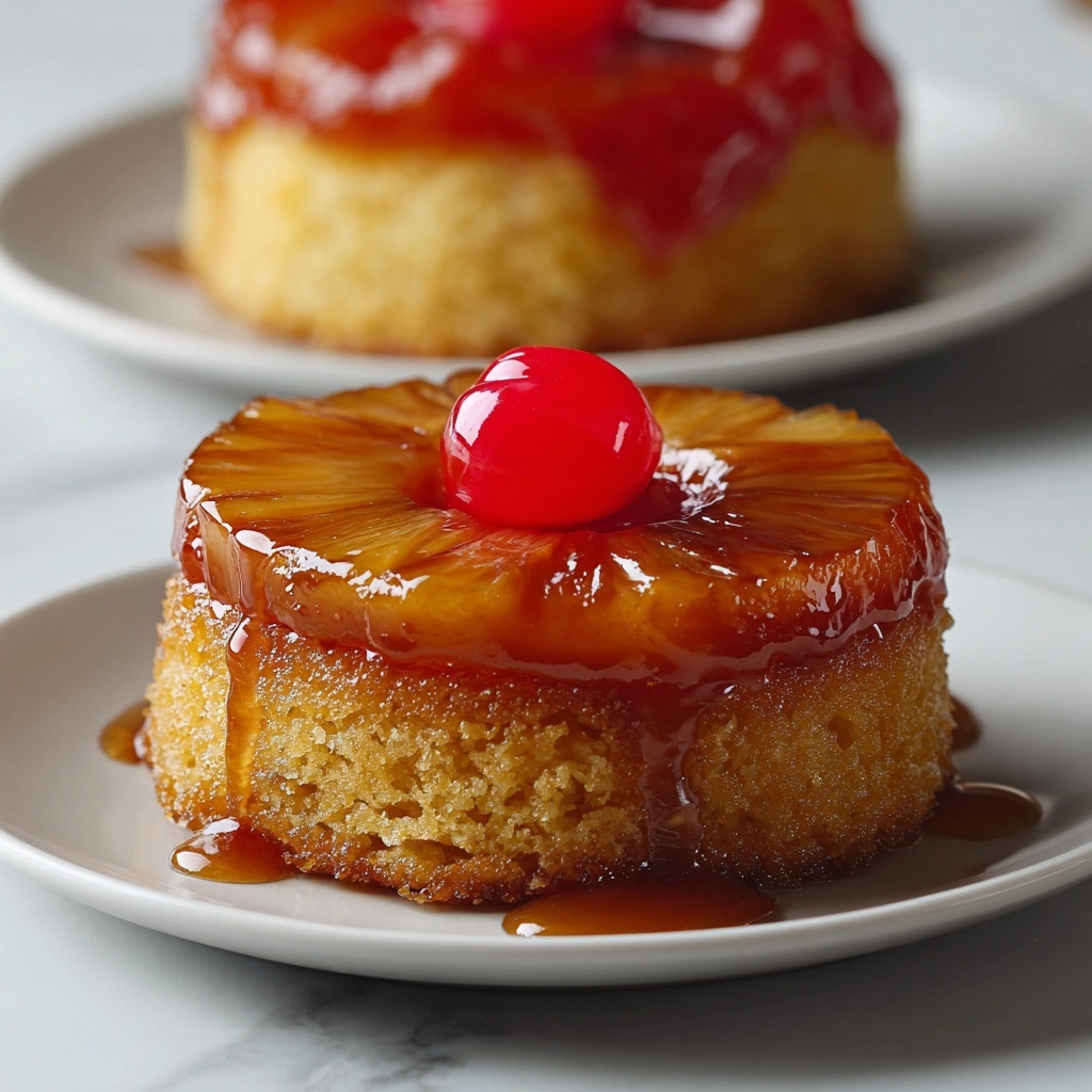 Mini Pineapple Upside Down Cake Recipe - Recipe Image