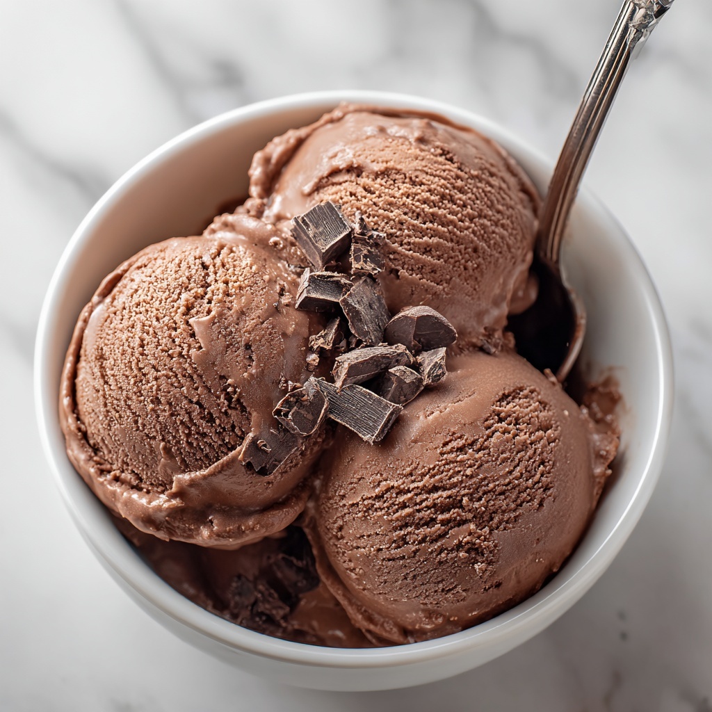 Chocolate Greek Frozen Yogurt Recipe - Recipe Image