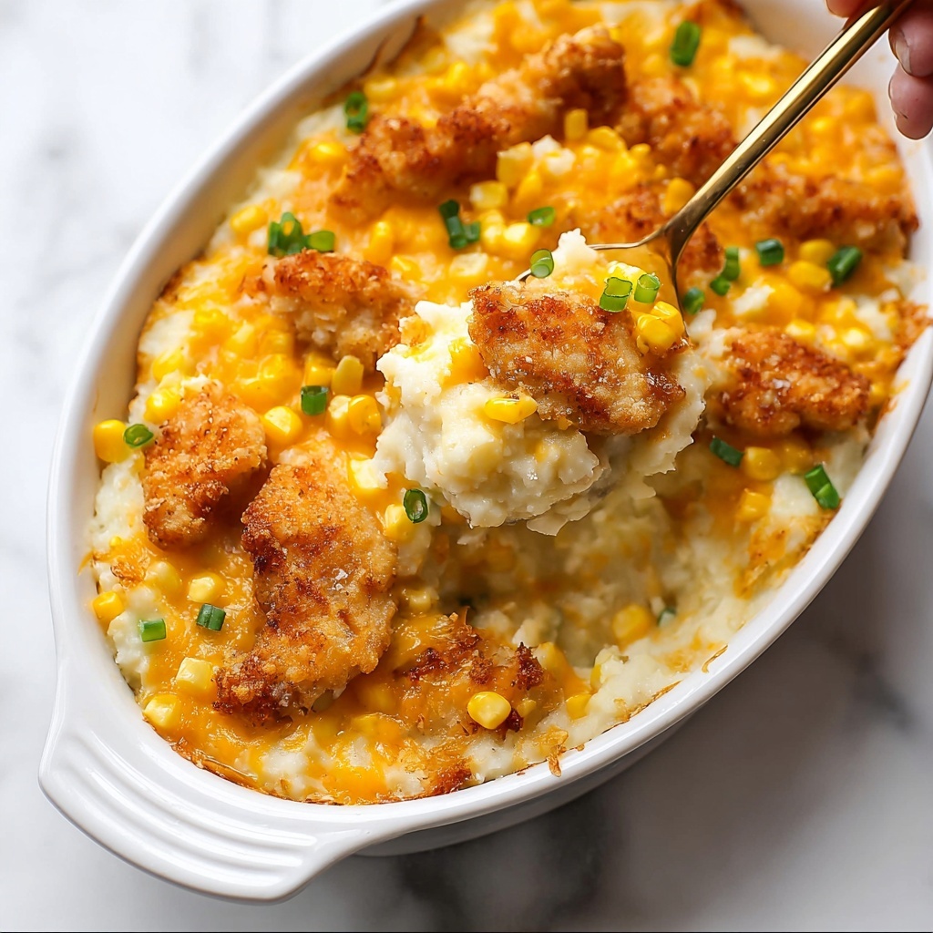 KFC Chicken Bowl Casserole Recipe - Recipe Image