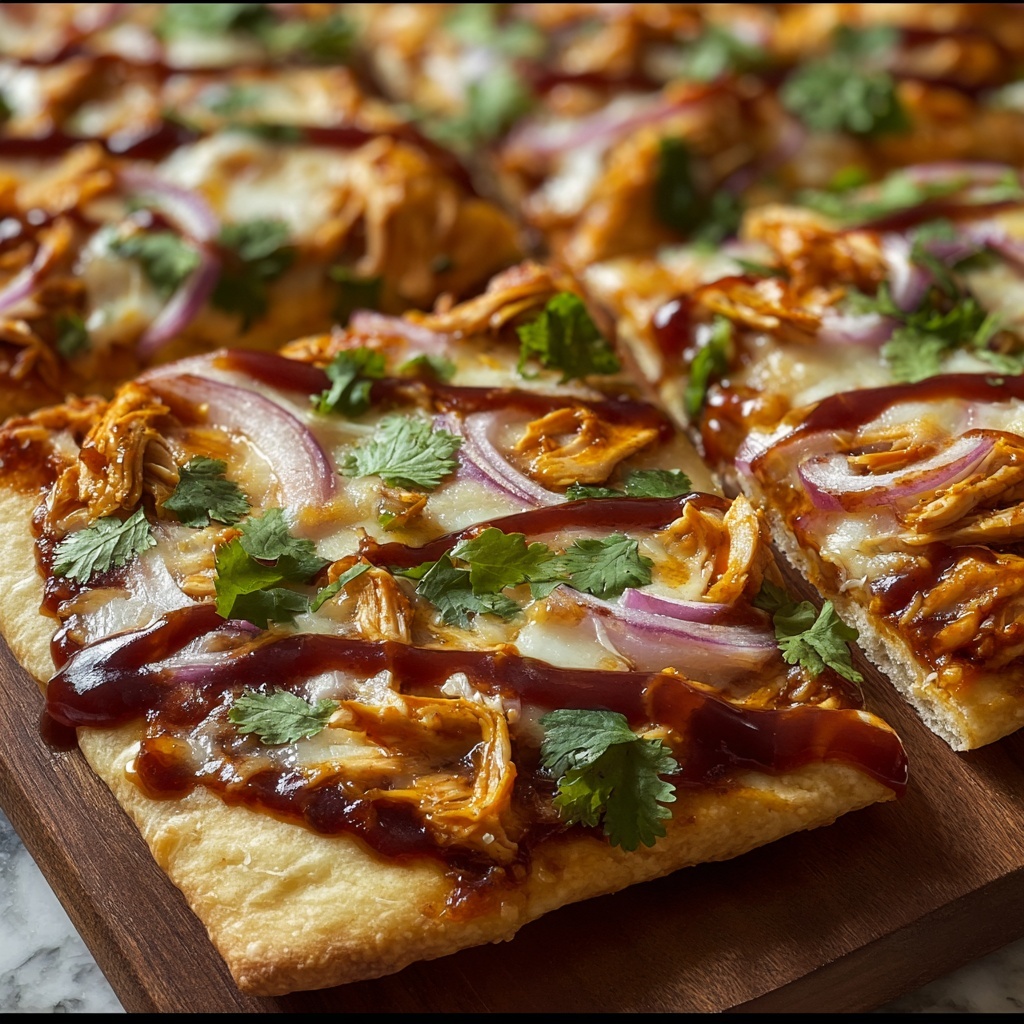 BBQ Chicken Pizza Delight Recipe - Recipe Image