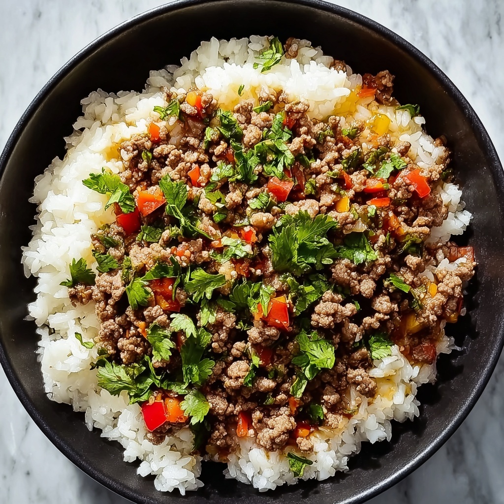 Ground Beef and Rice Skillet Recipe - Recipe Image
