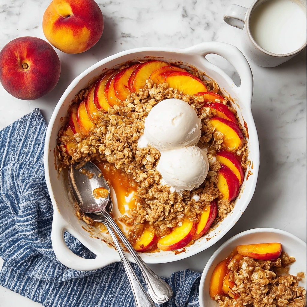 Peach Crisp Recipe - Recipe Image