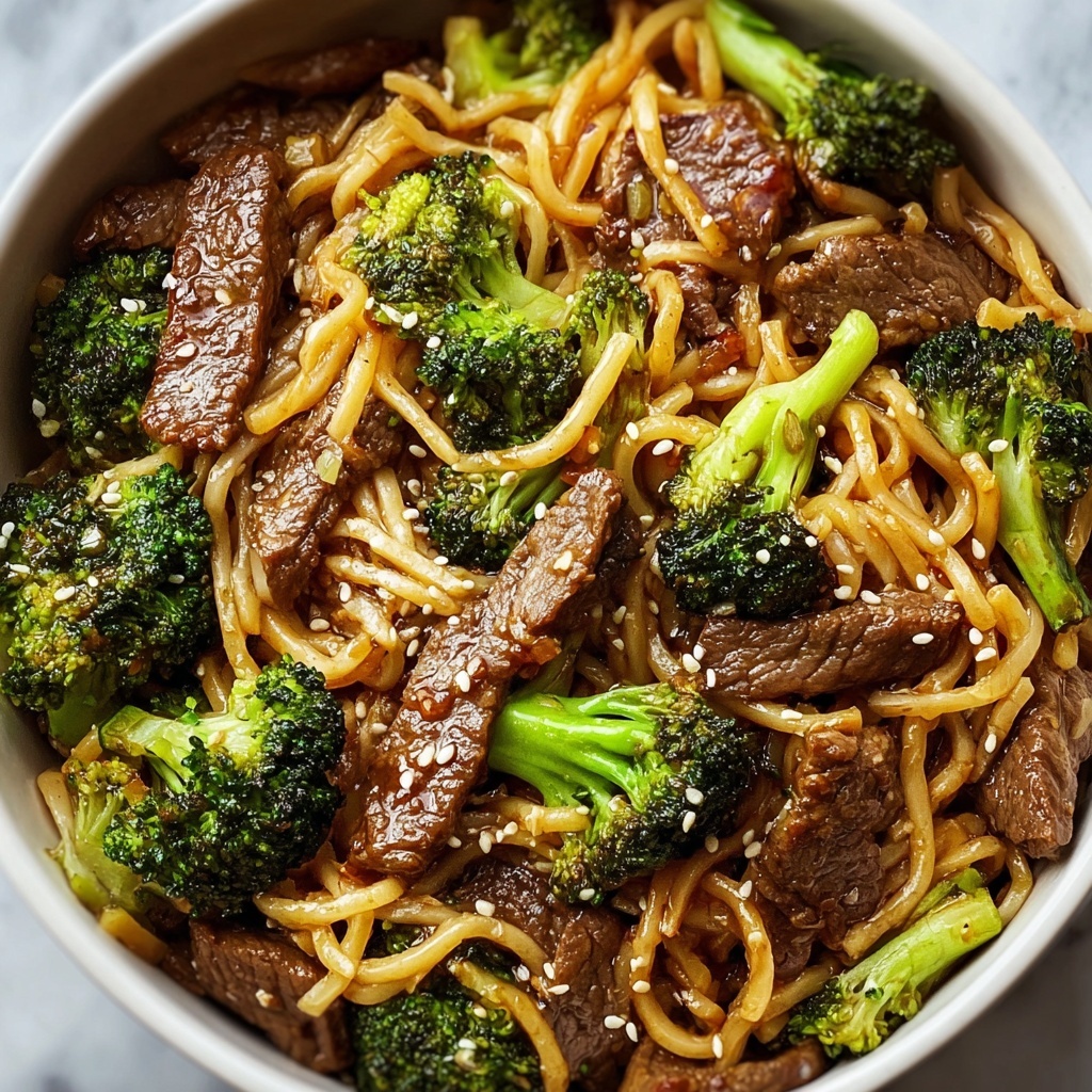 Beef and Broccoli Ramen Stir Fry Recipe - Recipe Image