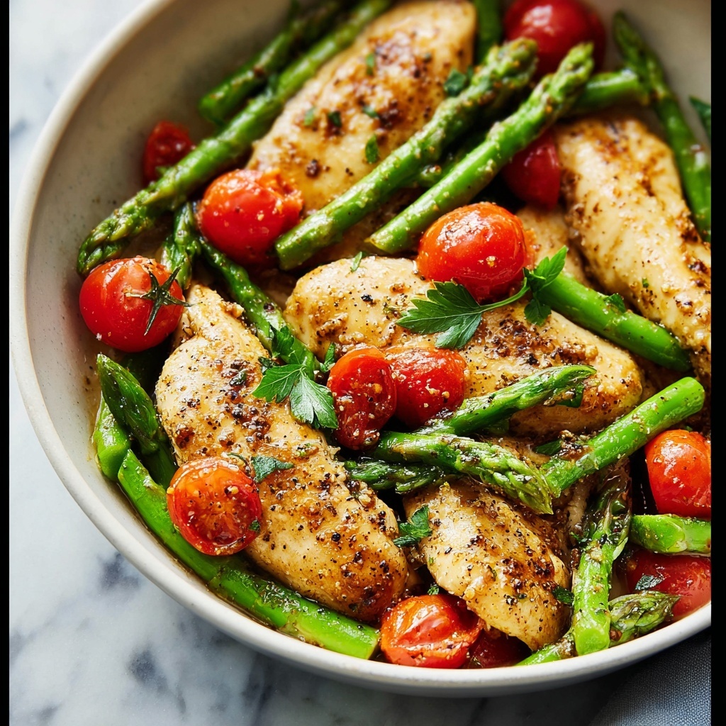 One Pan Balsamic Chicken and Veggies Recipe - Recipe Image