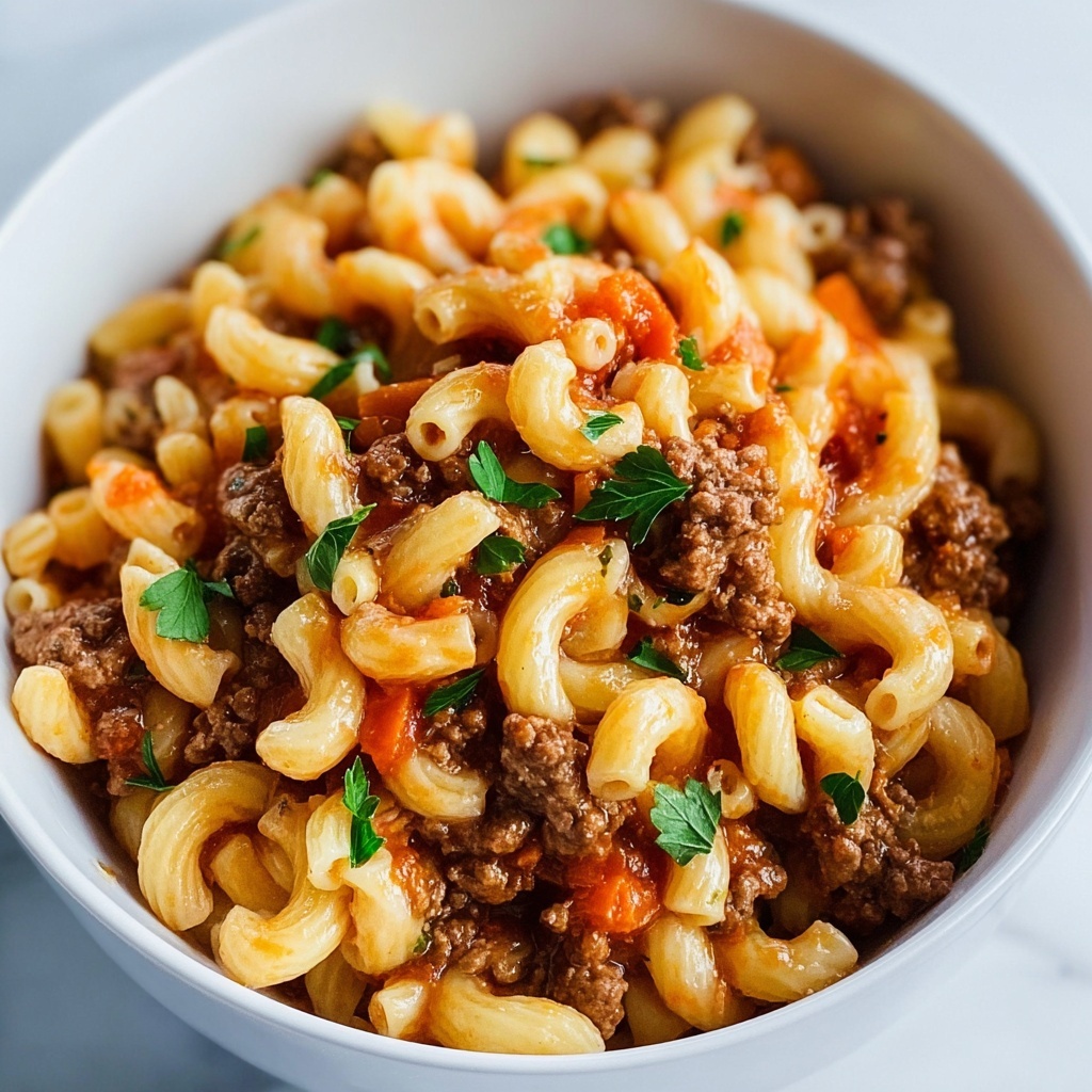 Cheeseburger Pasta Recipe - Recipe Image