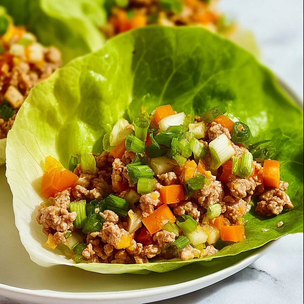Turkey Lettuce Wraps with Vegetables and Cashews Recipe - Recipe Image