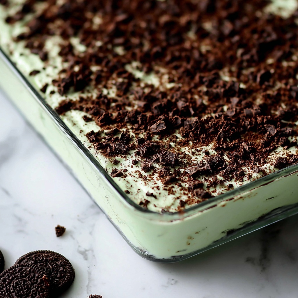 Pistachio Oreo Ice Cream Dessert Recipe - Recipe Image